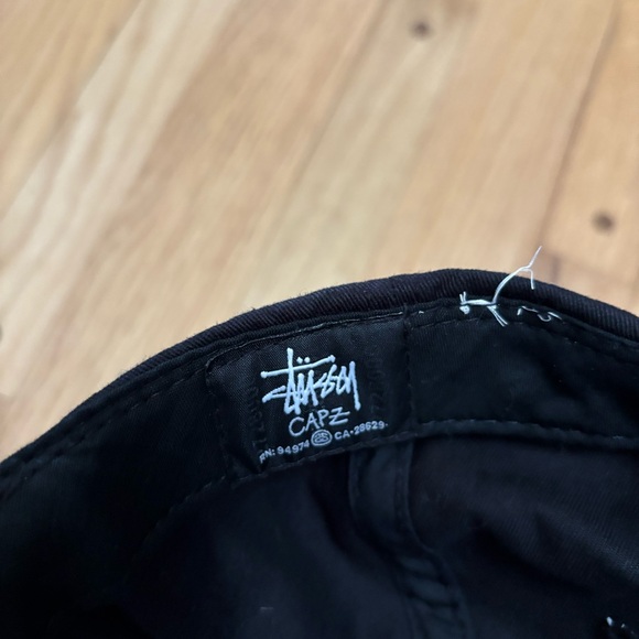 Stussy MFG Snapback Hat Trucker Cap Leopard Print Graphic Black One Size SS 2013 - Picture 5 of 5